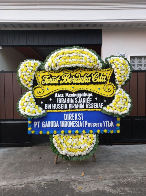 Papan Bunga Duka di Gunungsitoli Idanoi