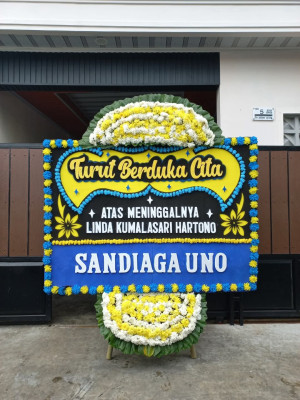 Papan Bunga Duka di Gunungsitoli Idanoi