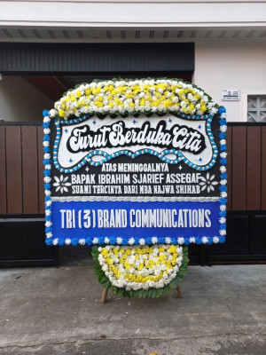 Papan Bunga Duka di Gunungsitoli Idanoi